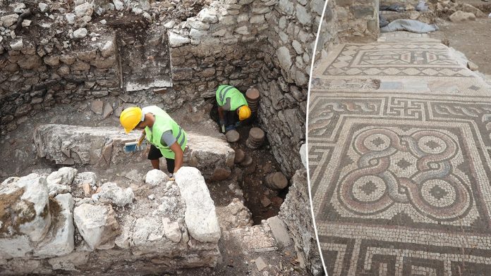 Archaeologists unearth ancient bishop's lavish bathhouse, shedding light on early Christian life